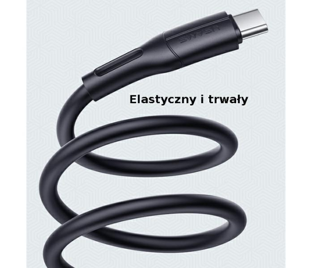 USAMS Kabel U68 USB-C 2A Fast Charge 1m niebieski SJ501USB03 - 1569025 - zdjęcie 4